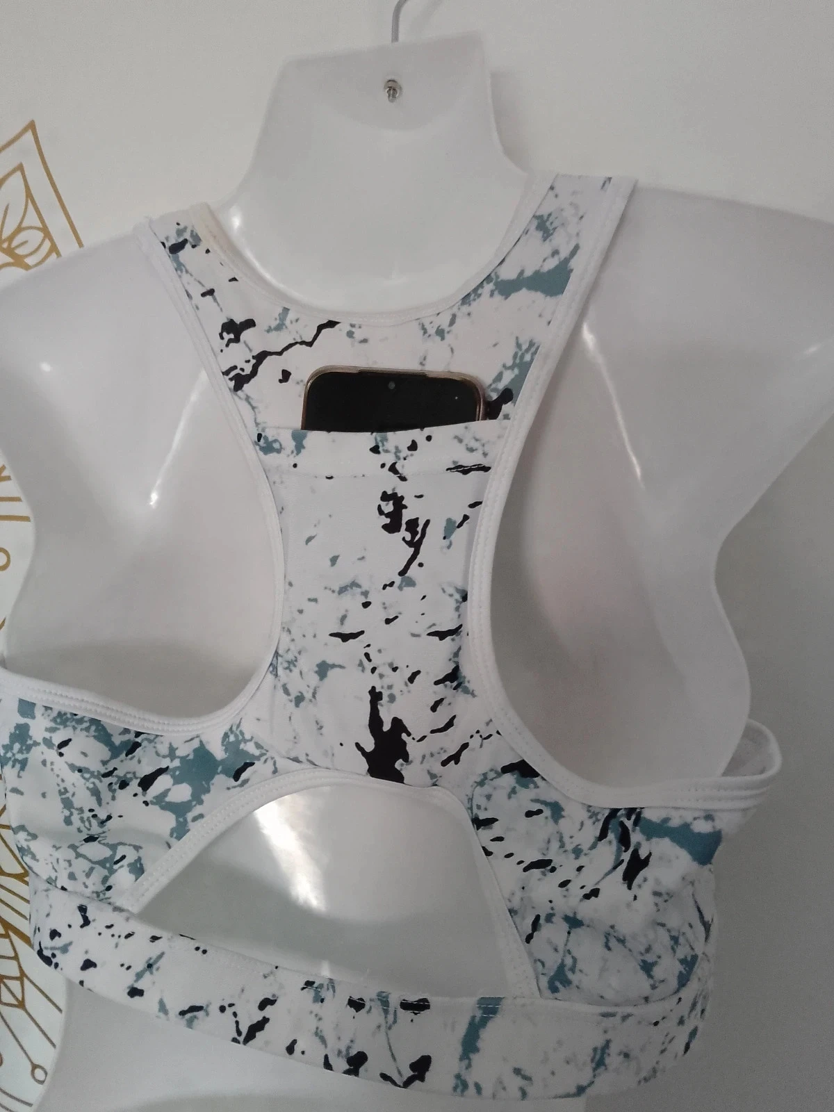 Sports bra with back pocket size 42 – photo 2